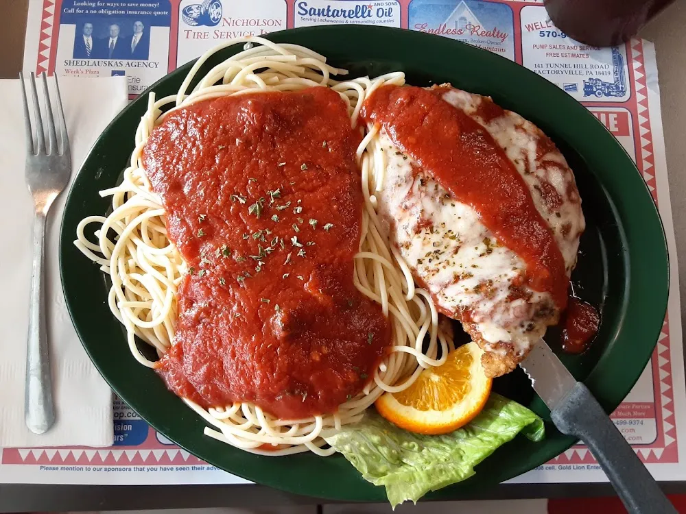 Chicken Parmigiana